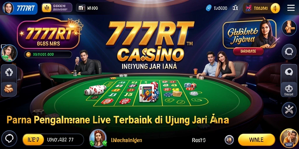 Tampilan gameplay Live Casino menarik di <strong>777RT</strong>.