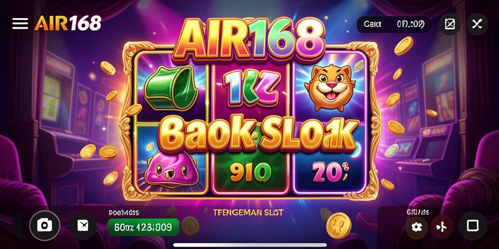 Tangkapan layar AIR168 menunjukkan gameplay yang menarik dan penuh warna.
