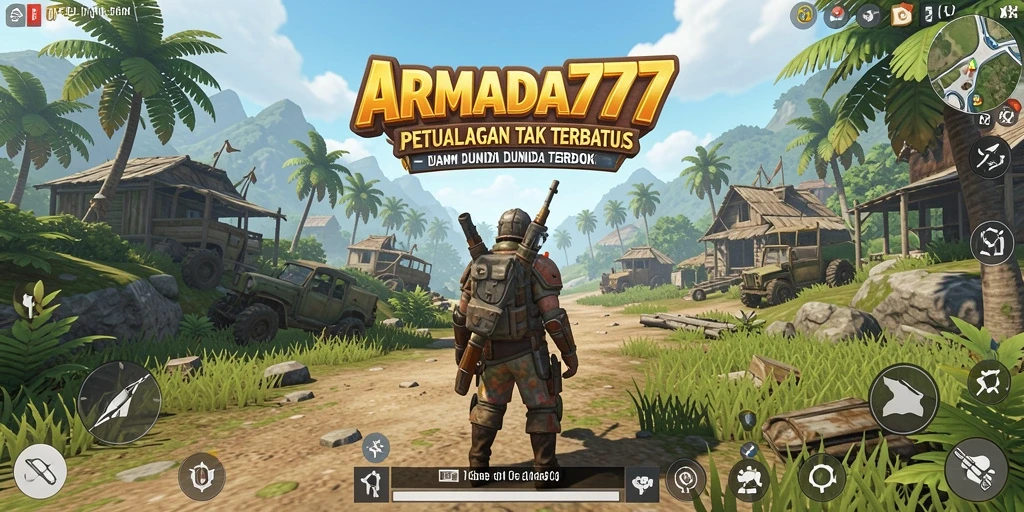 Tampilan menarik dari gameplay ARMADA777 dalam dunia terbuka.