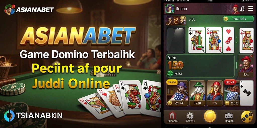 Screenshot gameplay ASIANABET menunjukkan suasana seru bermain domino.