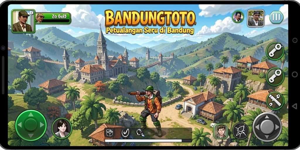 Tampilan gameplay menarik dari BANDUNGTOTO di tengah petualangan seru.