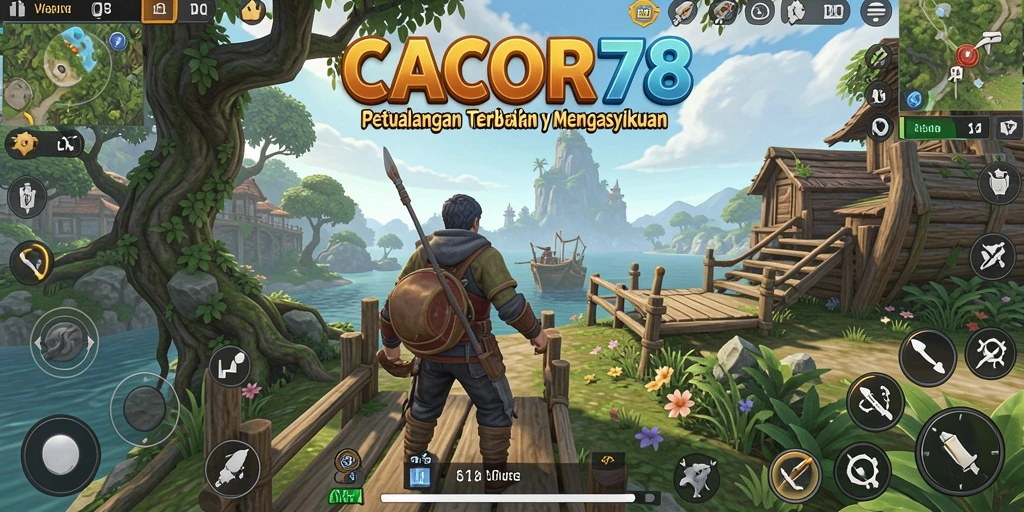 Tampilkan gameplay menakjubkan dari CACOR78 dalam dunia terbuka.