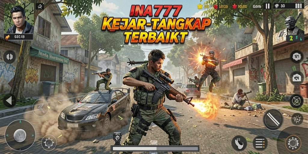 Screenshot gameplay INA777 dengan aksi tempur seru.