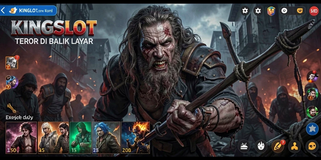 Tangkap momen menakutkan dari gameplay KINGSLOT.