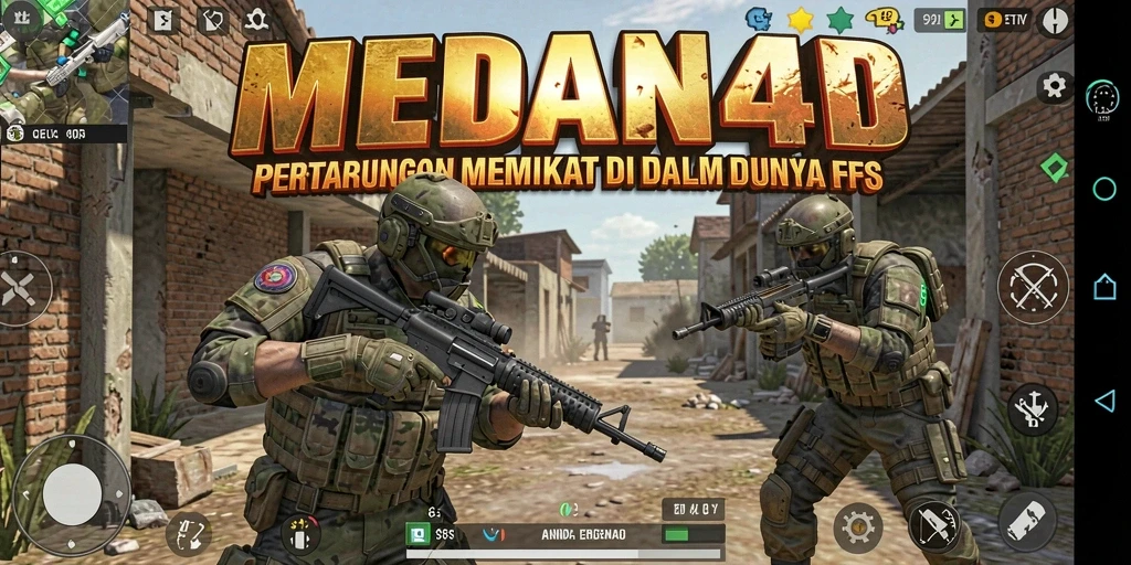 Tampilan menarik gameplay <strong>MEDAN4D</strong> dengan aksi menegangkan.