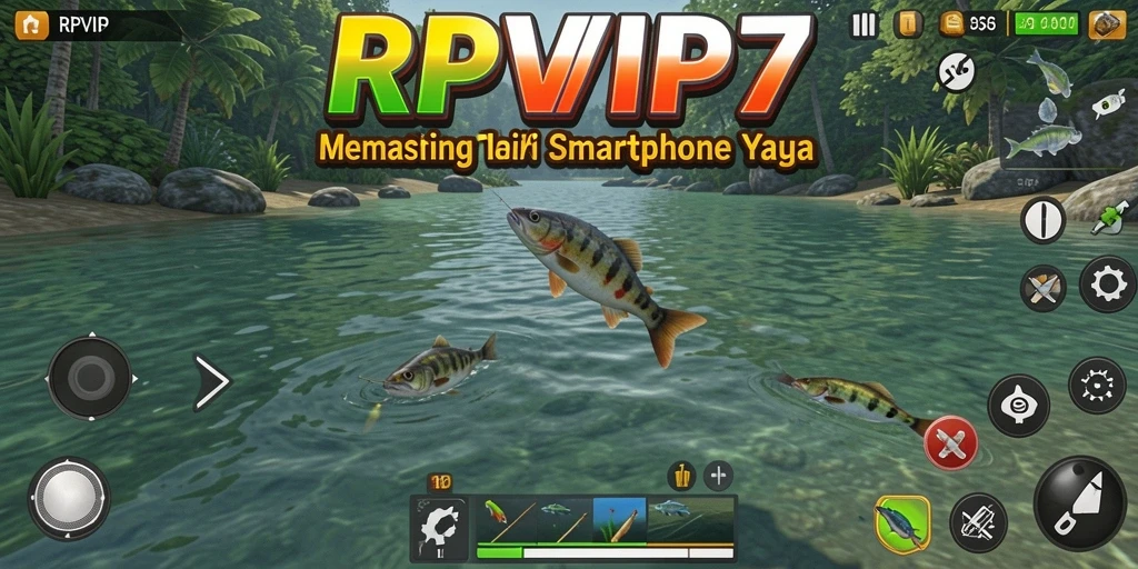 Tangkapan ikan besar dalam gameplay RPVIP7 yang mengasyikkan.