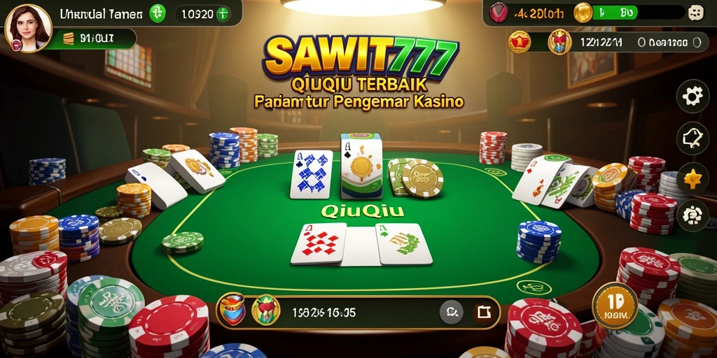 Tampilan gameplay QiuQiu yang menarik di SAWIT777.