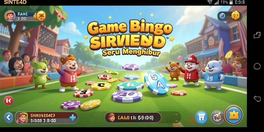 Tampilan gameplay SINTE4D yang menarik dan interaktif.