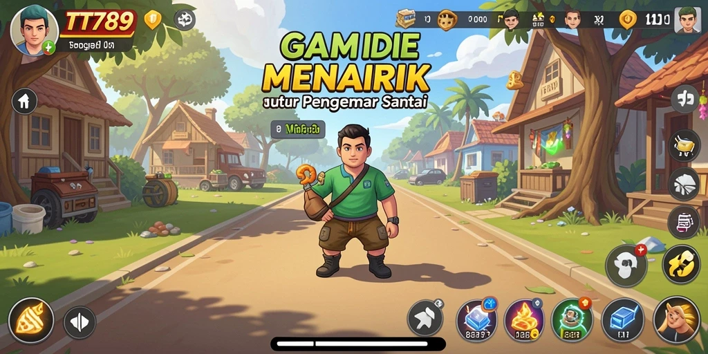 Screenshot utama TT789 menampilkan gameplay Idle yang mengasyikkan.