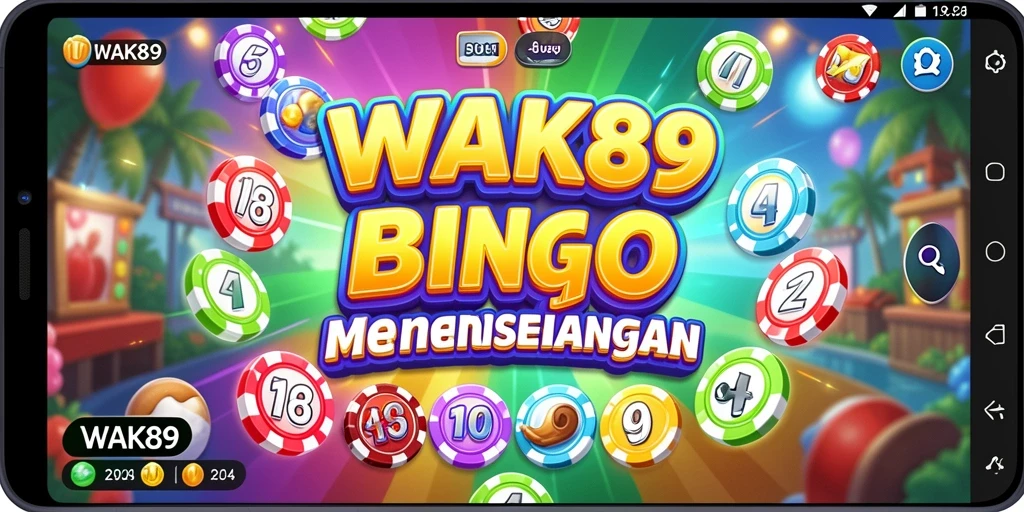 Screenshot gameplay WAK89 menampilkan keseruan bermain Bingo.